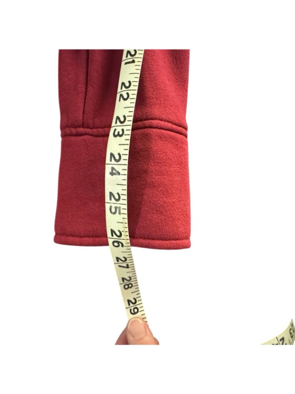 Roxy Fleece Jacket Women's M Button Up Double-Breasted Red Vintage Y2K Cozycore - Picture 15 of 16